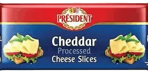 President Cheddar Cheese Slice 765g