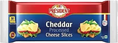 President Cheddar Cheese Slice 765g